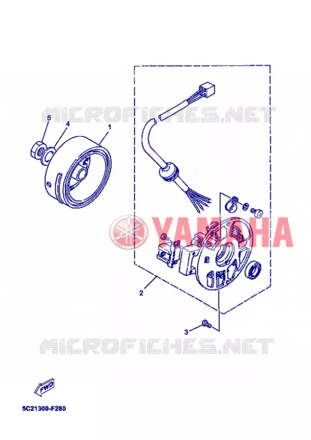 ALLUMAGE Yamaha SCOOTER 50 2008 MACH G  CS50Z