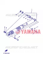 AMORTISSEUR ARRIERE pour Yamaha DT125 de 2008