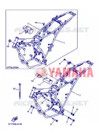 CADRE pour Yamaha DT125 de 2008