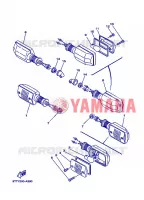 CLIGNOTANT pour Yamaha DT125 de 2008