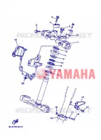 DIRECTION 2 pour Yamaha DT125 de 2008