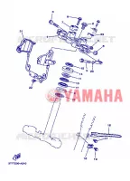 DIRECTION pour Yamaha DT125 de 2008