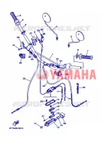 GUIDON ET CABLES 2 pour Yamaha DT125 de 2008