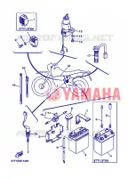 PARTIE ELECTRIQUE 1 pour Yamaha DT125 de 2008