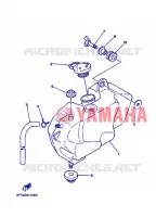 RESERVOIR D'HUILE pour Yamaha DT125 de 2008