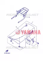 SELLE pour Yamaha DT125 de 2008
