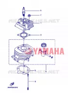 CYLINDRE pour Yamaha BW'S 50 NAKED de 2008