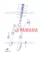 DIRECTION pour Yamaha BW'S 50 NAKED de 2008