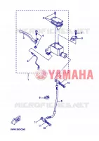 MAITRE CYLINDRE DE FREIN AVANT pour Yamaha BW'S 50 NAKED de 2008