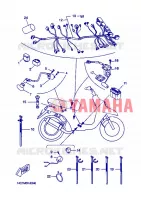 PARTIE ELECTRIQUE 2 pour Yamaha BW'S 50 NAKED de 2008
