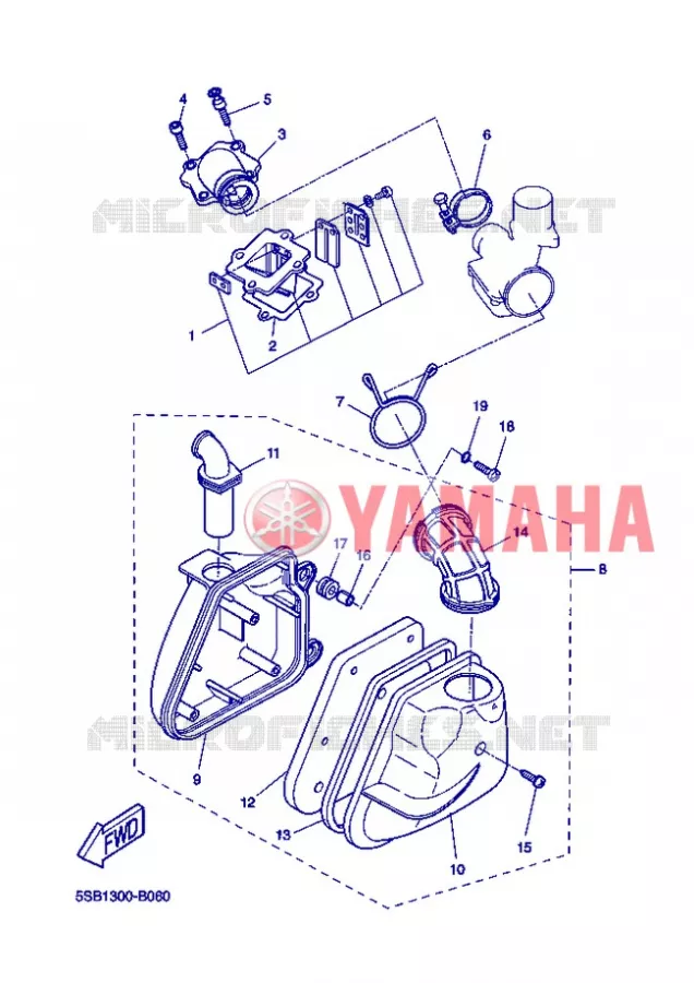 ADMISSION Yamaha SCOOTER 50 2007 NITRO  YQ50 NITRO