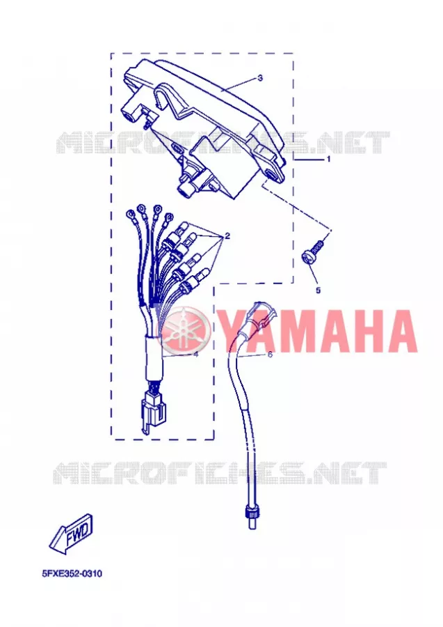COMPTEUR  Yamaha SCOOTER 50 2004 ROCKET  CW50RSP POWER ROCKET