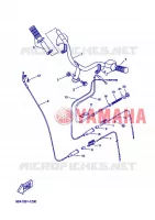 GUIDON ET CABLES pour Yamaha BOOSTER NEXT GENERATION de 2004