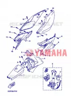 COUVERCLE LATERAL pour Yamaha YQ50 de 2007