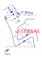 GUIDON ET CABLES pour Yamaha YQ50 de 2007
