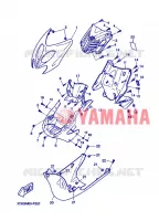 PROTEGE JAMBES pour Yamaha YQ50 de 2007