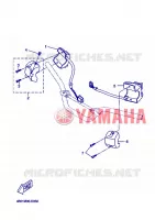 COMMODO / LEVIER pour Yamaha YQ50L  de 2006