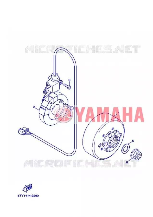 ALLUMAGE Yamaha SCOOTER 125 2005 FLAME X  XC125 FLAME  X