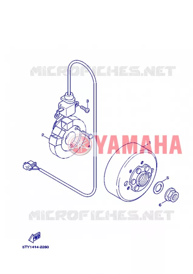 ALLUMAGE Yamaha SCOOTER 125 2005 FLAME X  XC125 FLAME  X
