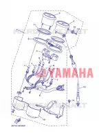 COMPTEUR  pour Yamaha YBR125E de 2006