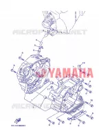 CARTER MOTEUR pour Yamaha YBR125E de 2006