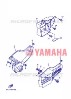 COUVERCLE LATERAL pour Yamaha YBR125E de 2006