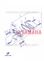 FEU ARRIERE pour Yamaha YBR125E de 2006