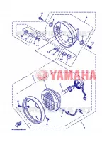 PHARE  pour Yamaha YBR125E de 2006