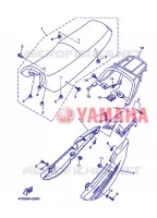 SELLE pour Yamaha YBR125E de 2006