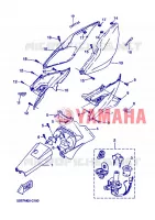 COUVERCLE LATERAL pour Yamaha YQ50 de 2004