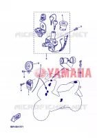 PARTIE ELECTRIQUE 1 pour Yamaha YQ50 de 2004