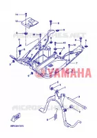 SUPPORT / REPOSE PIEDS pour Yamaha YQ50 de 2004
