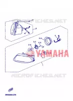 PHARE  pour Yamaha X-POWER de 2008
