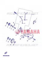 POMPE A HUILE pour Yamaha X-POWER de 2008