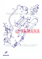ECHAPPEMENT pour Yamaha YP125E de 2008