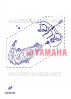 PHARE  pour Yamaha YP125E de 2008