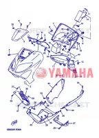 PROTEGE JAMBES pour Yamaha YP125E de 2008