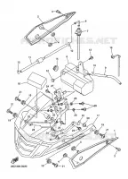 COUVERCLE LATERAL pour Yamaha FZ1NA de 2009