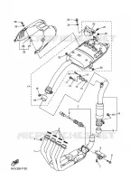 ECHAPPEMENT pour Yamaha FZ6NA de 2009