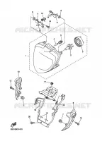 PHARE  pour Yamaha FZ6NA de 2009