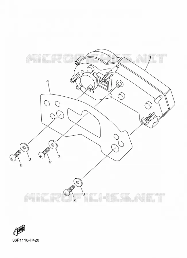 COMPTEUR  Yamaha MOTO 600 2013 XJ6  XJ6F