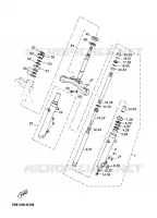DIRECTION pour Yamaha YP125R de 2009