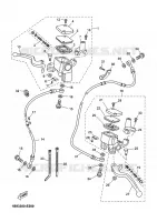 MAITRE CYLINDRE DE FREIN AVANT pour Yamaha YP125R de 2009