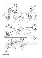 PARTIE ELECTRIQUE 1 pour Yamaha YP125R de 2009