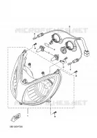 PHARE  pour Yamaha VP250 de 2009