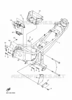 CADRE pour Yamaha DIVERSION 600 de 2009