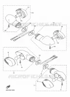 CLIGNOTANT pour Yamaha DIVERSION 600 de 2009