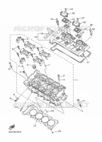 CULASSE pour Yamaha DIVERSION 600 de 2009