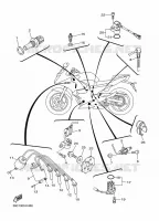 PARTIE ELECTRIQUE 1 pour Yamaha DIVERSION 600 de 2009