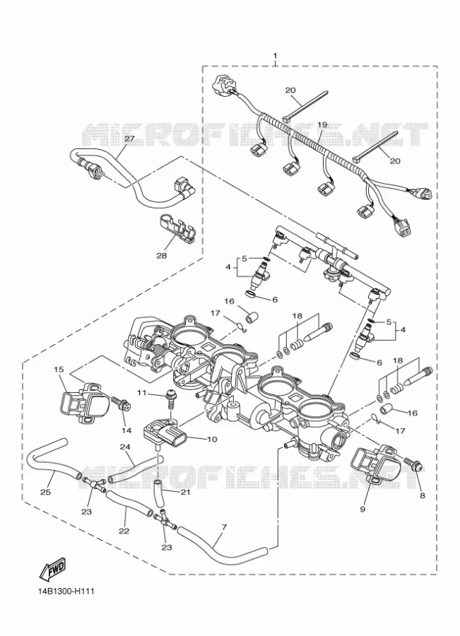 ADMISSION 2 Yamaha MOTO 1000 2009 R1  YZF-R1 R1